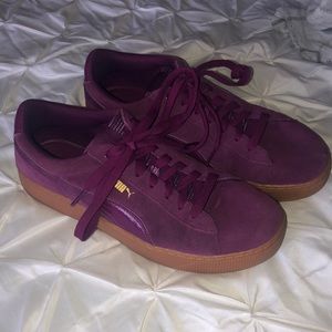 Puma Suede Purple Casual Sneaker